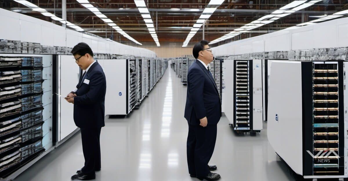 Samsung, SK Hynix Each Top $1 Trillion Market Cap on AI Chip Boom